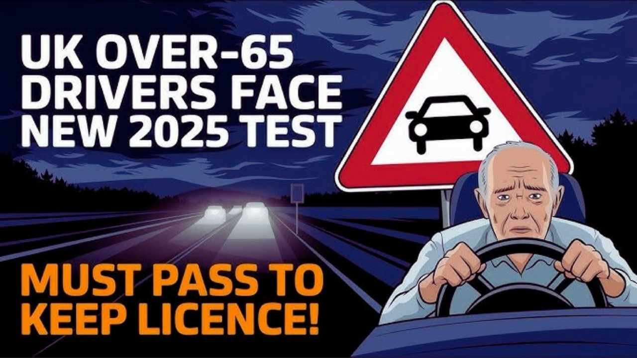 UK Drivers Aged 65 and Over Will Need New 2025